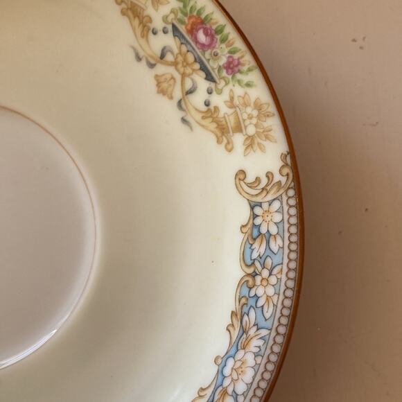 Vintage Noritake Pattern RO2 Saucers, Set of 2 - Picture 3 of 8